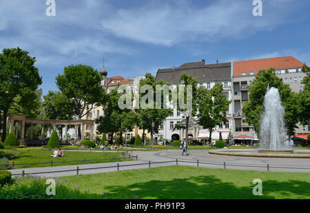 Viktoria-Luise-Platz, Berlin, Deutschland, 4,58 % Banque D'Images