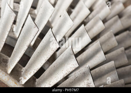 Metal Industriel turbine Banque D'Images