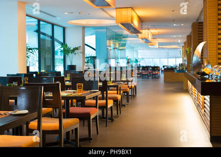 Restaurant dans l'hôtel Banque D'Images