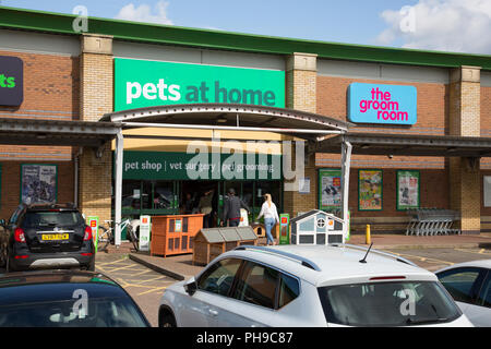 Parc Nord Tawe Retail Park, Swansea Banque D'Images