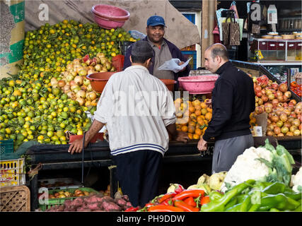 Souk à Agadir, Maroc Banque D'Images