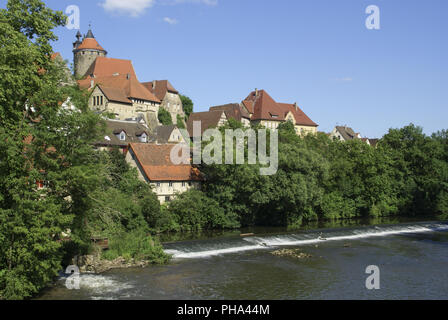 Vieille ville de Besigheim, Bade-Wurtemberg, Allemagne Banque D'Images