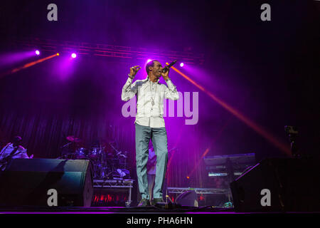 Photos de chanteur de reggae Sanchez, à l'O2 Brixton Academy, Londres. 2018©O.Giuliano Eboulia/graphikvision.com Banque D'Images