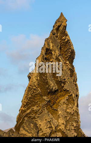 Pinnacle Rock, Bartolome Island, îles Galapagos, en Équateur. Banque D'Images