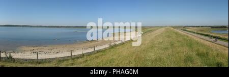 Texel, l'île de Petten, Pays-Bas, mer du Nord Banque D'Images