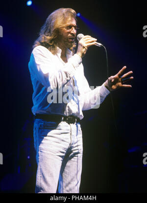 Barry Gibb (Bee Gees) le 24.05.1991 à Kiel. Dans le monde d'utilisation | Banque D'Images