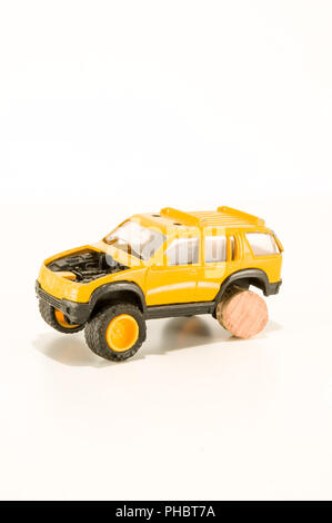 Close-up of toy car Banque D'Images