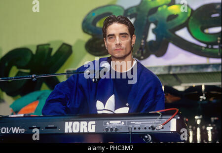 Kevin Richardson (Backstreet Boys) sur 17.11.1996 à Londres. Dans le monde d'utilisation | Banque D'Images