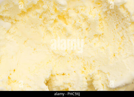 La crème glacée banane Banque D'Images