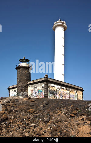 Leuchtturm Lanzarote Banque D'Images