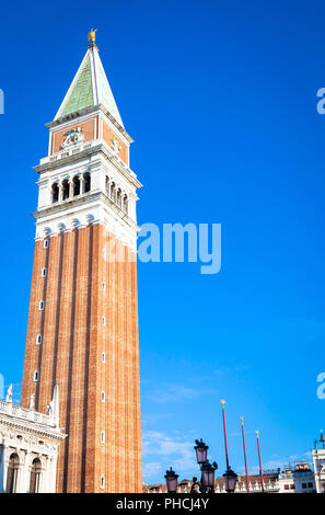 Le Campanile de Saint Marc à Venise Banque D'Images