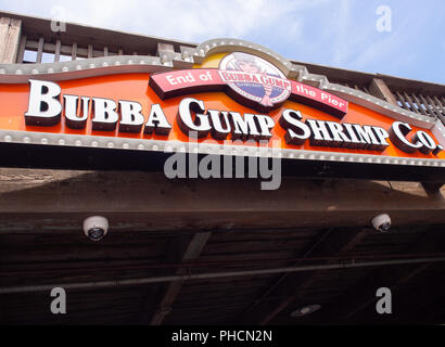 Bubba Gump Shrimp Co San Francisco Banque D'Images