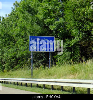 Bassin hydrographique européenne Banque D'Images