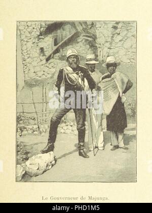 Libre à partir de la page 119 de "La France civilizatrice. Madagascar' . Banque D'Images