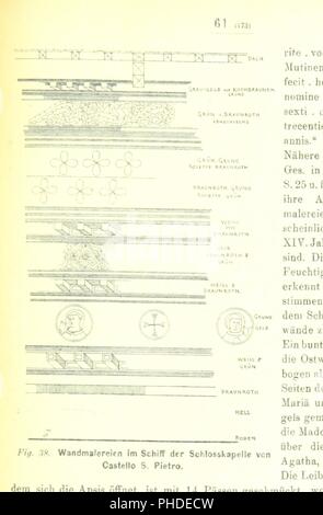 Libre à partir de la page 75 de 'Die mittelalterlichen Kunstdenkmäler des cantons du Tessin, . Sonder-Abdruck der Beilage Zur Statistik schweizerischer Kunstdenkmäler" des "Anzeiger für schweizerische 0020. Banque D'Images