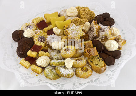 Biscuits de noël fait maison Banque D'Images