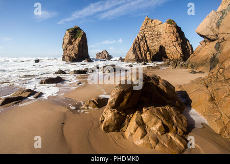 Praia da Ursa, Portugal Banque D'Images