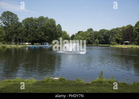 Fredenbaumpark, Dortmund, Rhénanie du Nord-Westphalie, Allemagne, Europe Banque D'Images