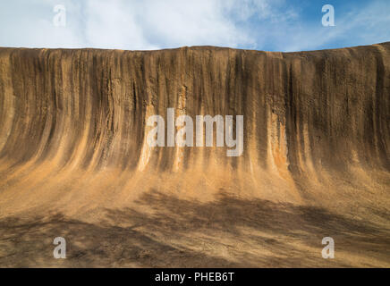 Wave Rock dans l'ouest de l'Australie Banque D'Images