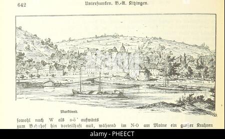 Libre à partir de la page 658 de "Geographisch-historisches Handbuch von Bayern' . Banque D'Images