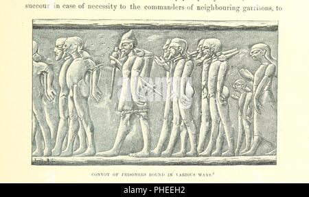 Libre à partir de la page 667 de "La lutte de l'ONU. L'Egypte, la Syrie, et l'Assyrie . Sous la direction de A. H. Sayce. Traduit par M. L. McClure. Avec carte . et . illustrations' . Banque D'Images