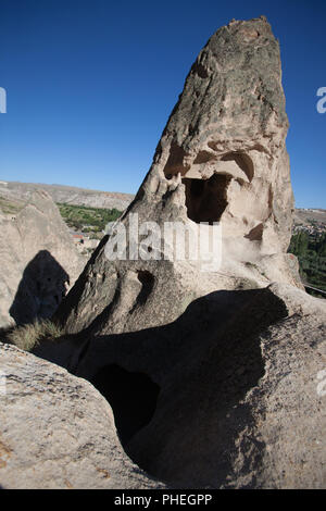 En Cappadoce Cavusin Banque D'Images