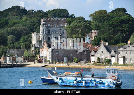 L’île de Brownsea Banque D'Images