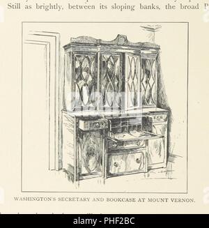 Libre à partir de la page 236 du livre "Le Siècle d'américains célèbres. L'histoire d'un pèlerinage de jeunes maisons historiques. . Avec des illustrations . Banque D'Images