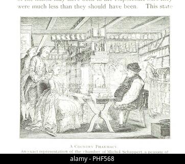 Libre à partir de la page 272 de "La croissance de la nation française". Banque D'Images