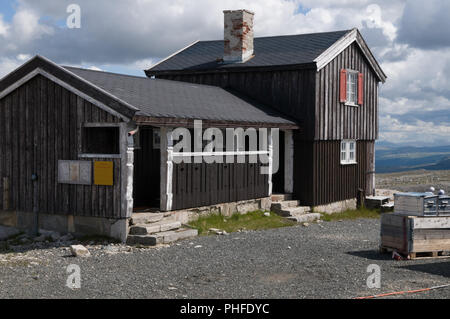 Refuge près de Snohetta, Norvège Banque D'Images