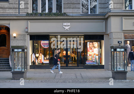 MCM, Kurfuerstendamm, Charlottenburg, Berlin, Deutschland Banque D'Images