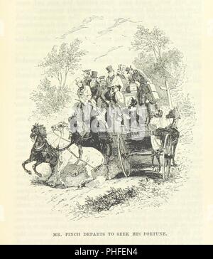 Libre à partir de la page 575 de "Les Lettres de Charles Dickens. Edité par sa belle-sœur et sa fille aînée' . Banque D'Images