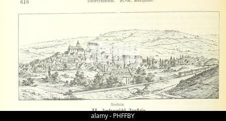 Libre à partir de la page 634 de "Geographisch-historisches Handbuch von Bayern' . Banque D'Images