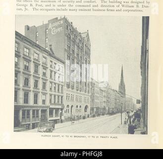 Libre à partir de la page 832 du manuel du "roi de la ville de New York. Un aperçu historique et description de la métropole américaine. . Avec des illustrations, etc. (deuxième édition.)' . Banque D'Images