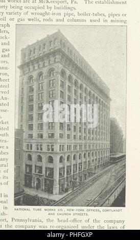 Libre à partir de la page 939 du manuel du "roi de la ville de New York. Un aperçu historique et description de la métropole américaine. . Avec des illustrations, etc. (deuxième édition.)' . Banque D'Images