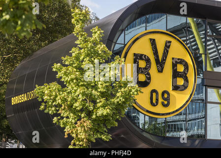 Magasin de fans BVB Banque D'Images
