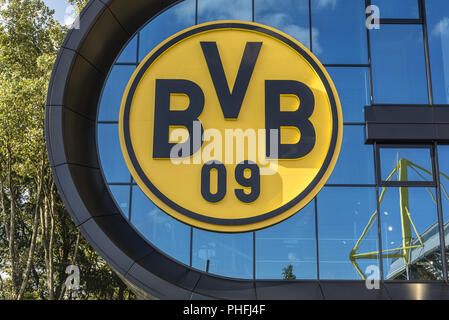 Magasin de fans BVB Banque D'Images