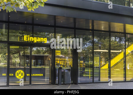 Magasin de fans BVB Banque D'Images