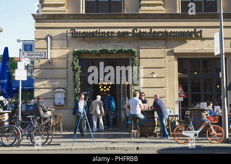 Augustiner am Gendarmenmarkt, Jaegerstrasse, Mitte, Berlin, Deutschland Banque D'Images