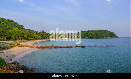 Seascape de Tho Chau Island (Poulo Panjang) dans, Kien Giang au Vietnam. Banque D'Images