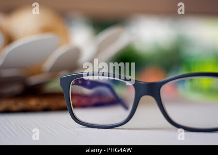 Une paire de lunettes Banque D'Images