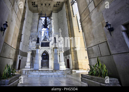 L'espace intérieur du phare de Colomb à Santo Domingo. République Dominicaine Banque D'Images