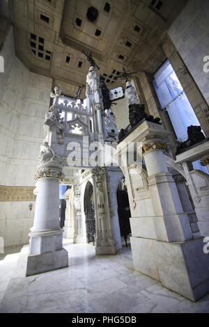 L'espace intérieur du phare de Colomb à Santo Domingo. République Dominicaine Banque D'Images