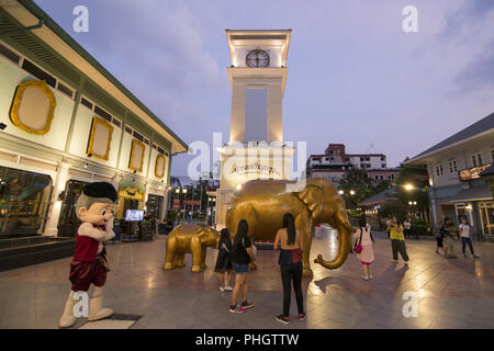 Thaïlande Bangkok ASIATIQUE RIVERFRONT Banque D'Images