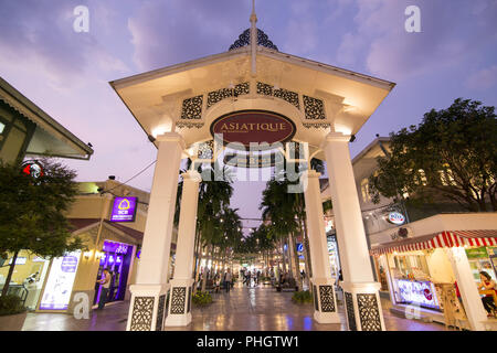 Thaïlande Bangkok ASIATIQUE RIVERFRONT Banque D'Images