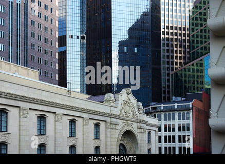 Vue sur le centre-ville de Pittsburgh Banque D'Images