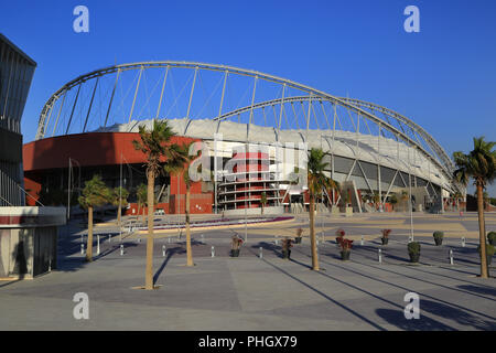 Qatar, Doha, le stade international de Kalifa Banque D'Images