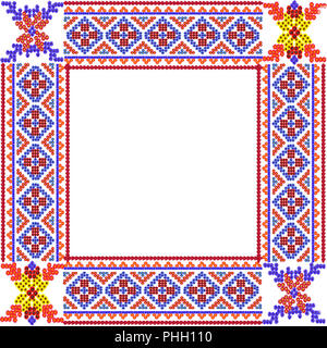 Dans un style rustique, cadre photo Banque D'Images