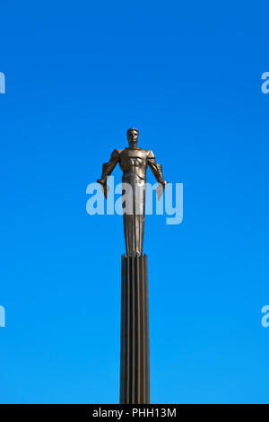 Yuri Gagarin monument - Moscou Russie Banque D'Images