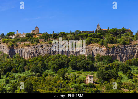 Ville médiévale d'Orvieto en Italie Banque D'Images